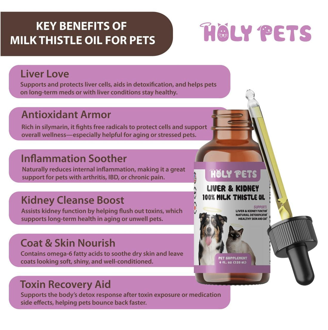 Milk Thistle for Dogs & Cats