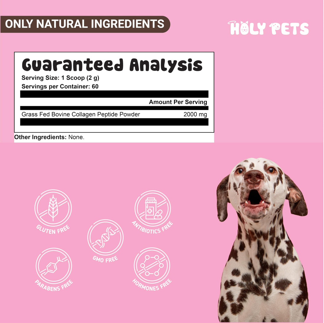 Grass-Fed Collagen Powder for Dogs & Cats