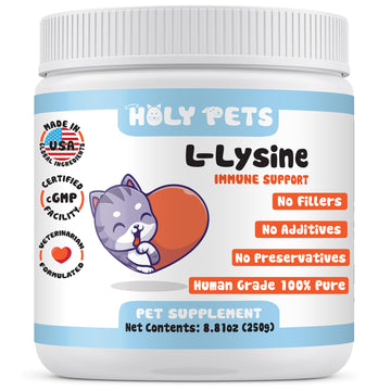 100% Pure L-Lysine Powder for Cats