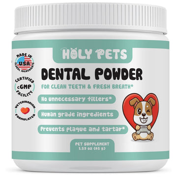 Dog Breath Freshener & Dental Powder for Dogs